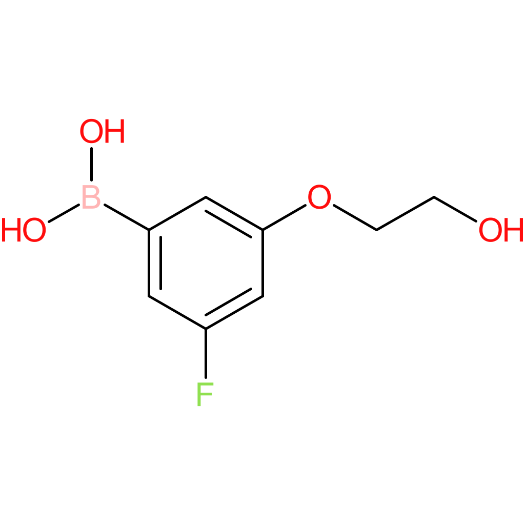 3-fluoro-5-(2-hydroxyethoxy)phenylboronic acid