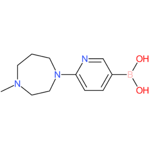 (6-(4-methyl-1,4-diazepan-1-yl)pyridin-3-yl)boronic acid