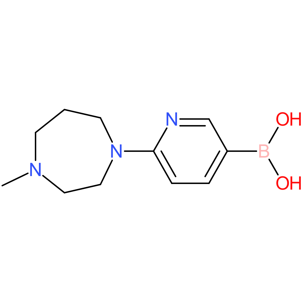 (6-(4-methyl-1,4-diazepan-1-yl)pyridin-3-yl)boronic acid