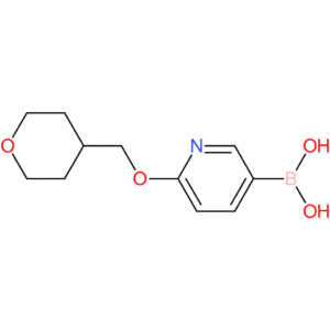 (6-((tetrahydro-2h-pyran-4-yl)methoxy)pyridin-3-yl)boronic acid
