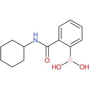 2-(cyclohexylcarbamoyl)benzeneboronic acid