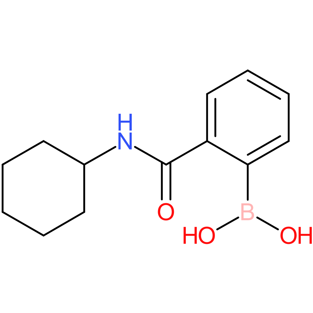 2-(cyclohexylcarbamoyl)benzeneboronic acid