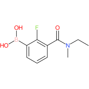 3-[ethyl(methyl)carbamoyl]-2-fluorobenzeneboronic acid