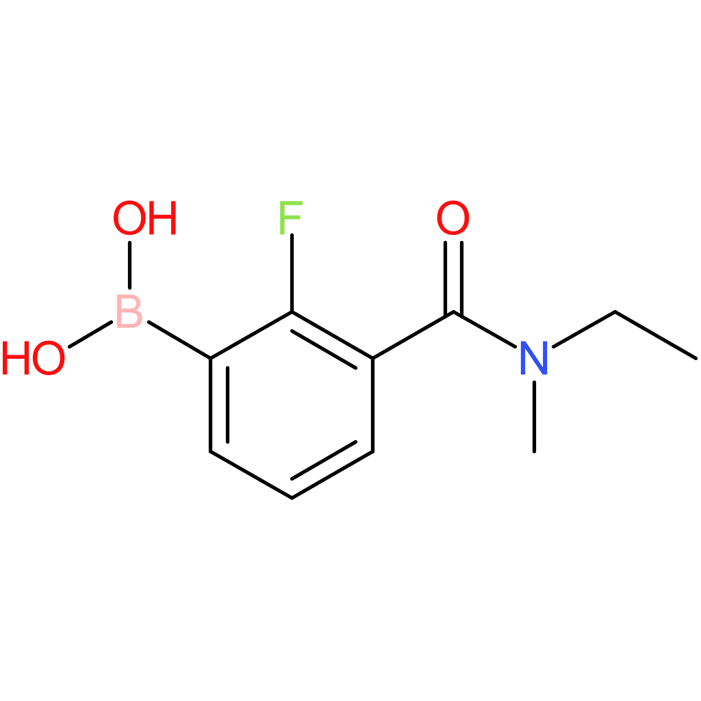 3-[ethyl(methyl)carbamoyl]-2-fluorobenzeneboronic acid