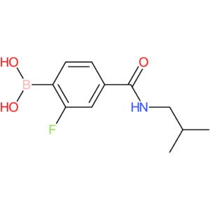 2-fluoro-4-(isobutylcarbamoyl)benzeneboronic acid