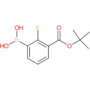 3-(tert-butoxycarbonyl)-2-fluorobenzeneboronic acid