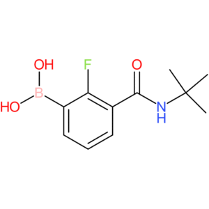 3-(tert-butylcarbamoyl)-2-fluorobenzeneboronic acid
