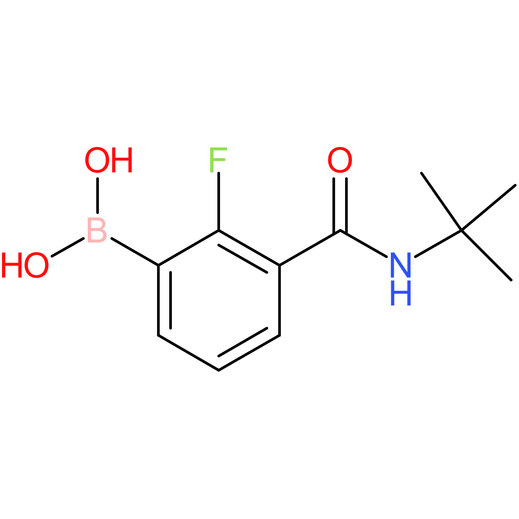 3-(tert-butylcarbamoyl)-2-fluorobenzeneboronic acid