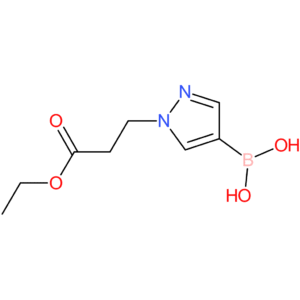 1h-pyrazolE-1-propanoic acid, 4-borono-, 1-ethyl ester