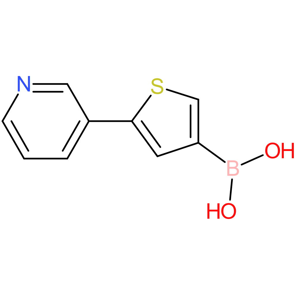 5-(pyridin-3-yl)thiophen-3-ylboronic acid
