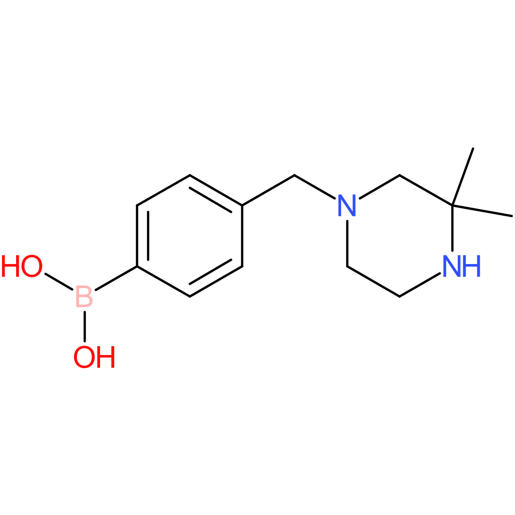 (4-((3,3-dimethylpiperazin-1-yl)methyl)phenyl)boronic acid