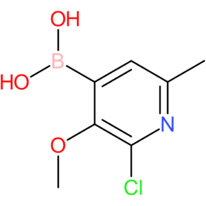 (2-chloro-3-methoxy-6-methylpyridin-4-yl)boronic acid