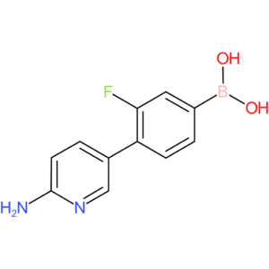 boronic acid, b-[4-(6-amino-3-pyridinyl)-3-fluorophenyl]-