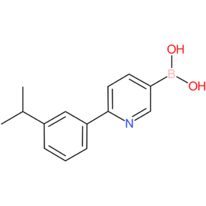 boronic acid, b-[6-[3-(1-methylethyl)phenyl]-3-pyridinyl]-