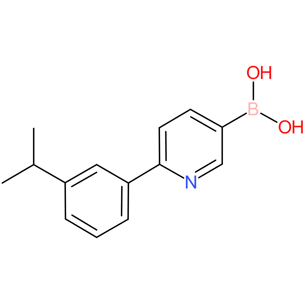 boronic acid, b-[6-[3-(1-methylethyl)phenyl]-3-pyridinyl]-