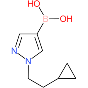 boronic acid, b-[1-(2-cyclopropylethyl)-1h-pyrazol-4-yl]-