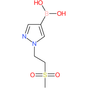boronic acid, b-[1-[2-(methylsulfonyl)ethyl]-1h-pyrazol-4-yl]-