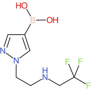 boronic acid, b-[1-[2-[(2,2,2-trifluoroethyl)amino]ethyl]-1h-pyrazol-4-yl]-
