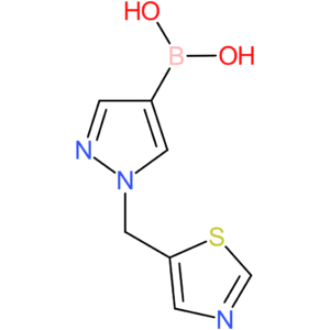boronic acid, b-[1-(5-thiazolylmethyl)-1h-pyrazol-4-yl]-
