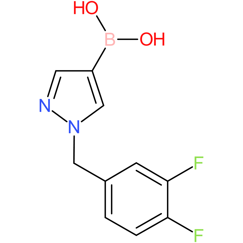 boronic acid, b-[1-[(3,4-difluorophenyl)methyl]-1h-pyrazol-4-yl]-
