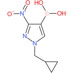 boronic acid, b-[1-(cyclopropylmethyl)-3-nitro-1h-pyrazol-4-yl]-