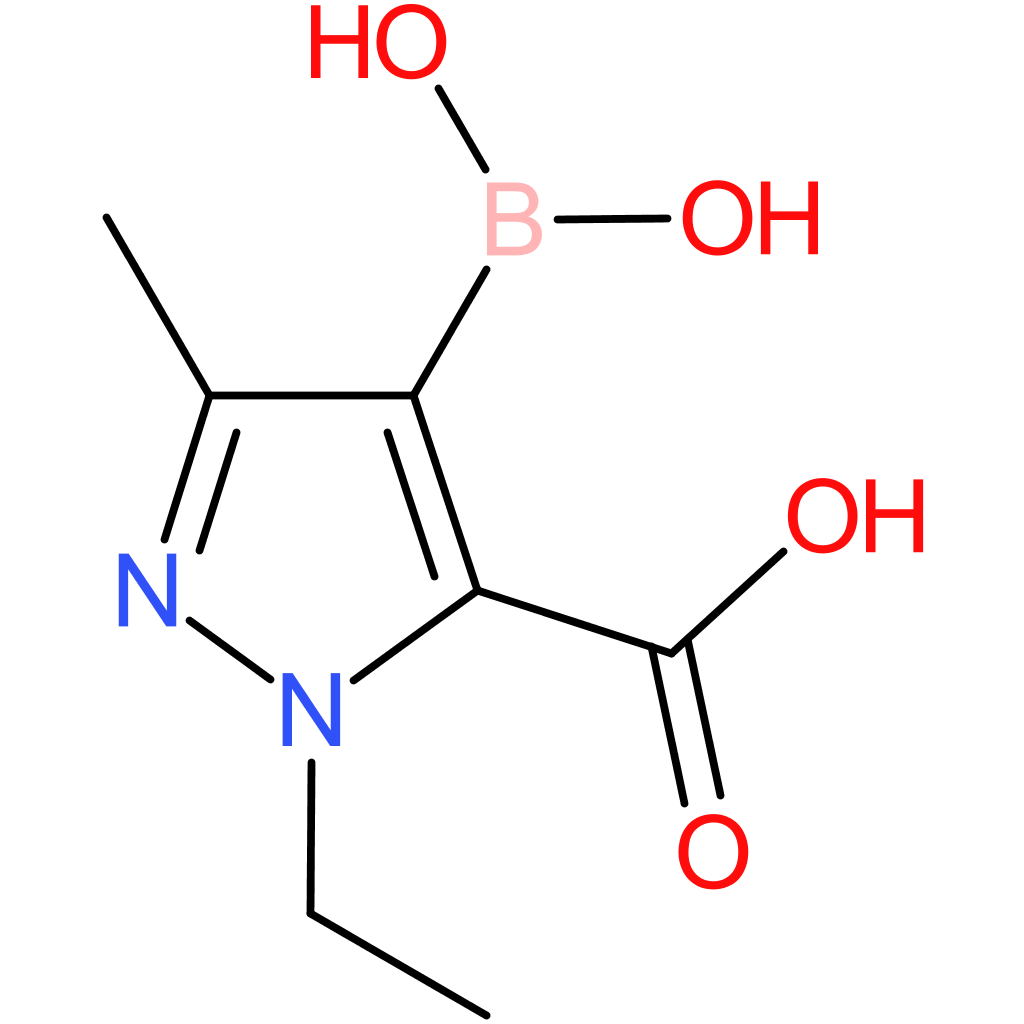 1h-pyrazolE-5-carboxylic acid, 4-borono-1-ethyl-3-methyl-