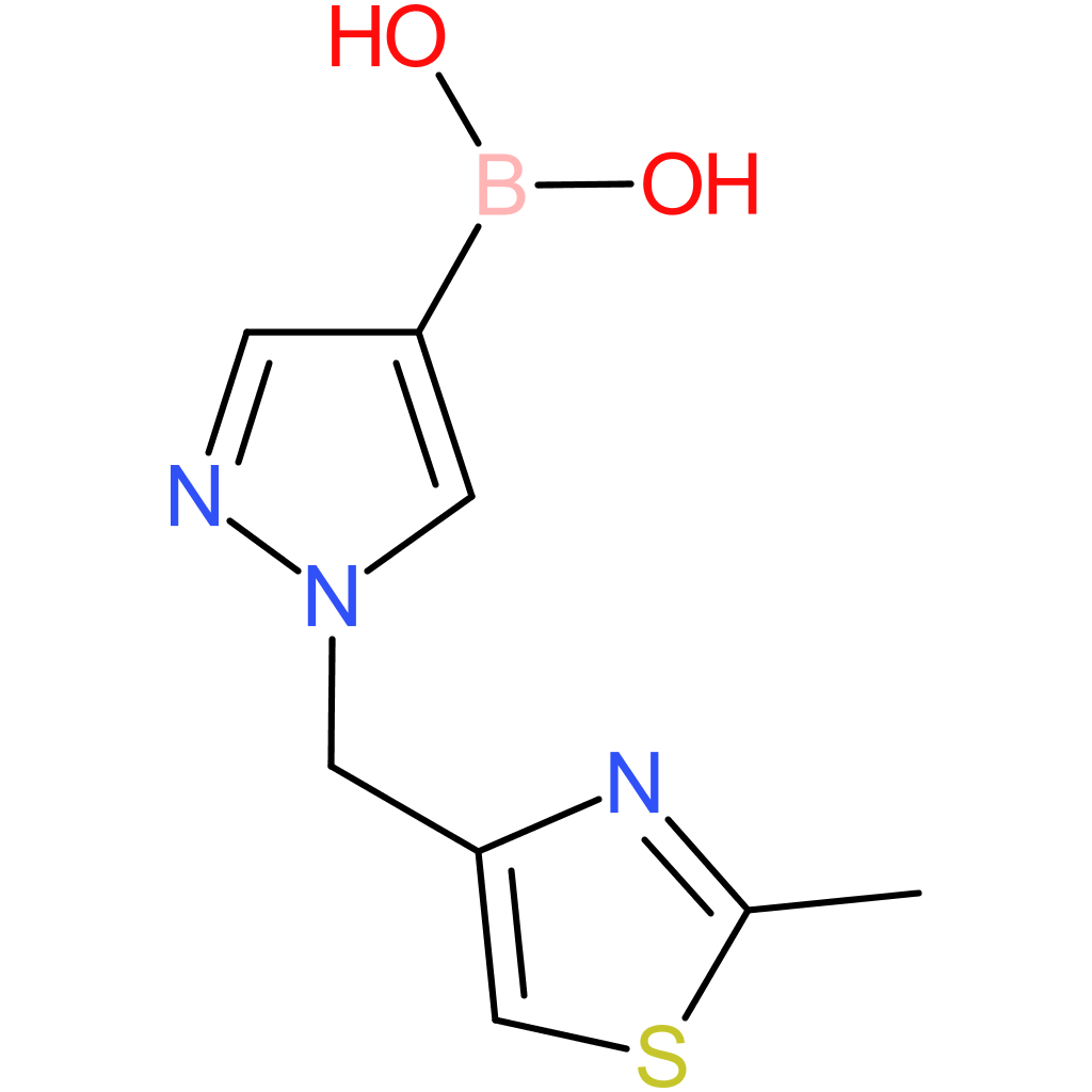 boronic acid, b-[1-[(2-methyl-4-thiazolyl)methyl]-1h-pyrazol-4-yl]-