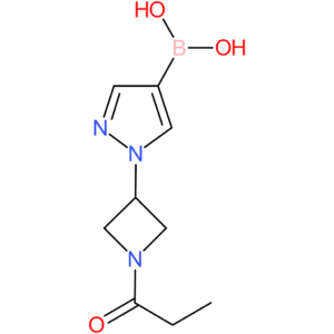 boronic acid, b-[1-[1-(1-oxopropyl)-3-azetidinyl]-1h-pyrazol-4-yl]-