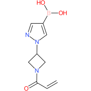 boronic acid, b-[1-[1-(1-oxo-2-propen-1-yl)-3-azetidinyl]-1h-pyrazol-4-yl]-