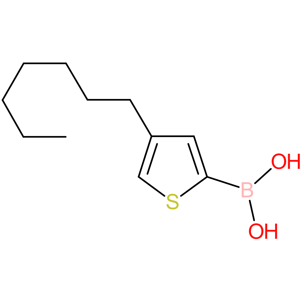 boronic acid, b-(4-heptyl-2-thienyl)-