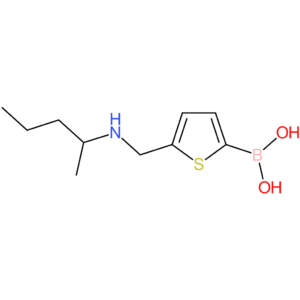boronic acid, b-[5-[[(1-methylbutyl)amino]methyl]-2-thienyl]-