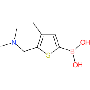 (5-[(dimethylamino)methyl]-4-methylthiophen-2-yl)boronic acid