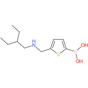 boronic acid, b-[5-[[(2-ethylbutyl)amino]methyl]-2-thienyl]-