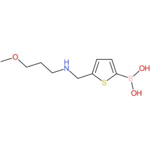 boronic acid, b-[5-[[(3-methoxypropyl)amino]methyl]-2-thienyl]-