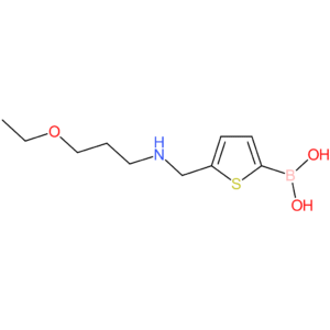 boronic acid, b-[5-[[(3-ethoxypropyl)amino]methyl]-2-thienyl]-