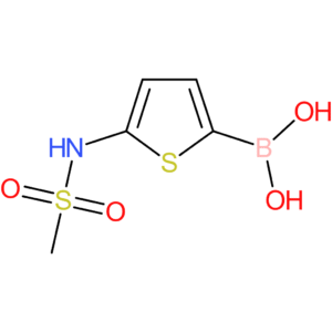 boronic acid, b-[5-[(methylsulfonyl)amino]-2-thienyl]-