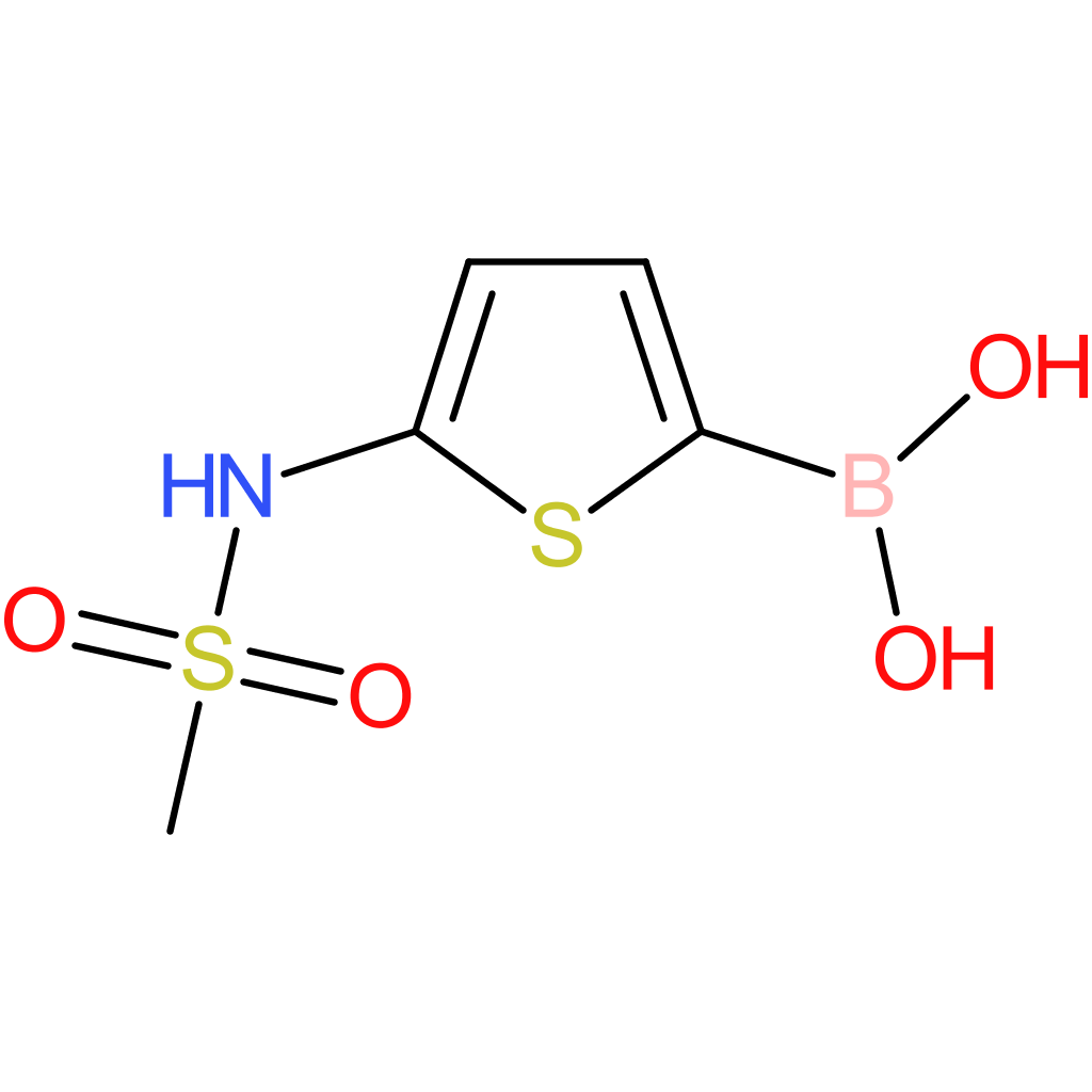 boronic acid, b-[5-[(methylsulfonyl)amino]-2-thienyl]-