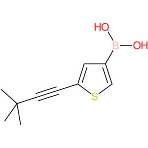 boronic acid, b-[5-(3,3-dimethyl-1-butyn-1-yl)-3-thienyl]-