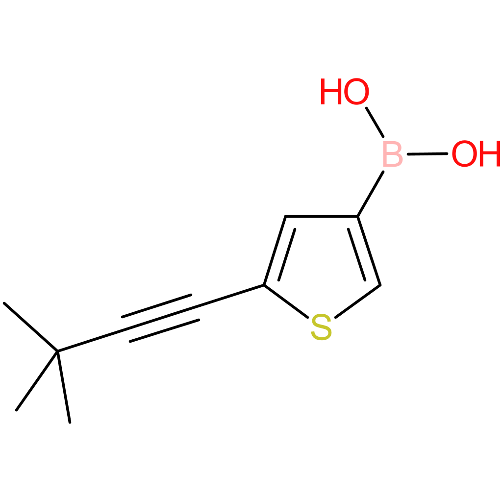 boronic acid, b-[5-(3,3-dimethyl-1-butyn-1-yl)-3-thienyl]-