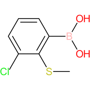 3-chloro-2-(methylsulfanyl)phenylboronic acid