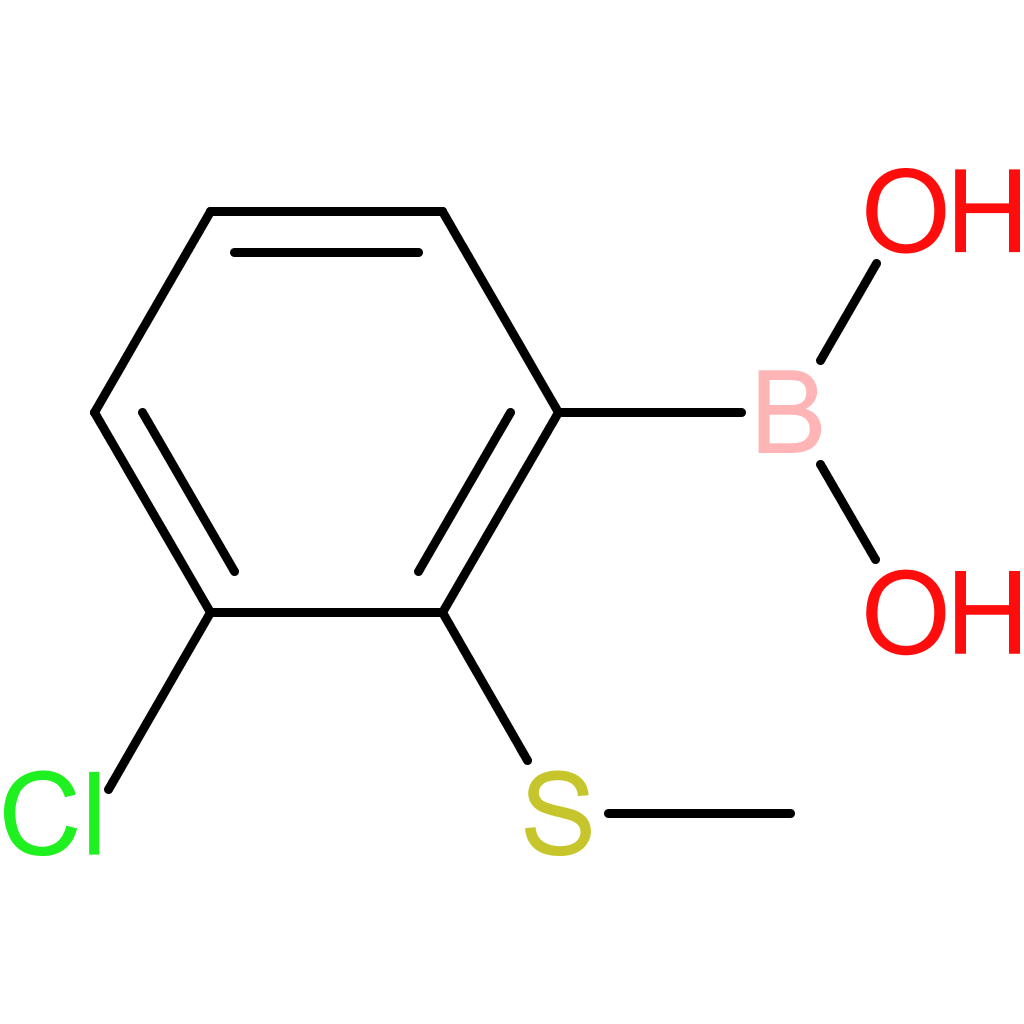 3-chloro-2-(methylsulfanyl)phenylboronic acid