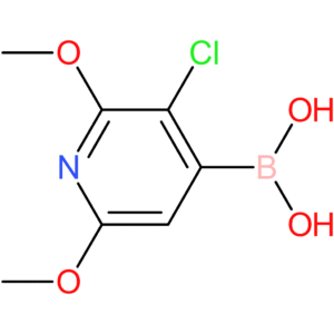 3-chloro-2,6-dimethoxypyridin-4-ylboronic acid