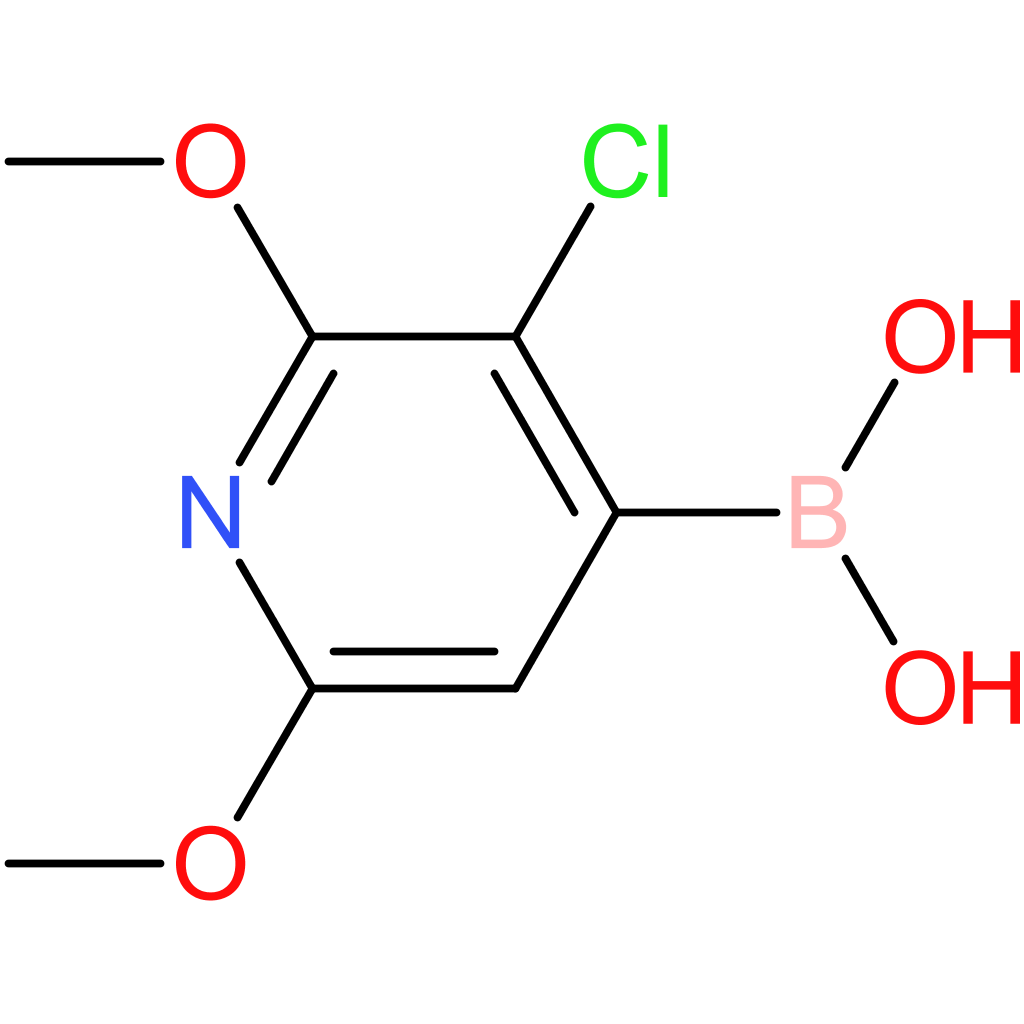 3-chloro-2,6-dimethoxypyridin-4-ylboronic acid