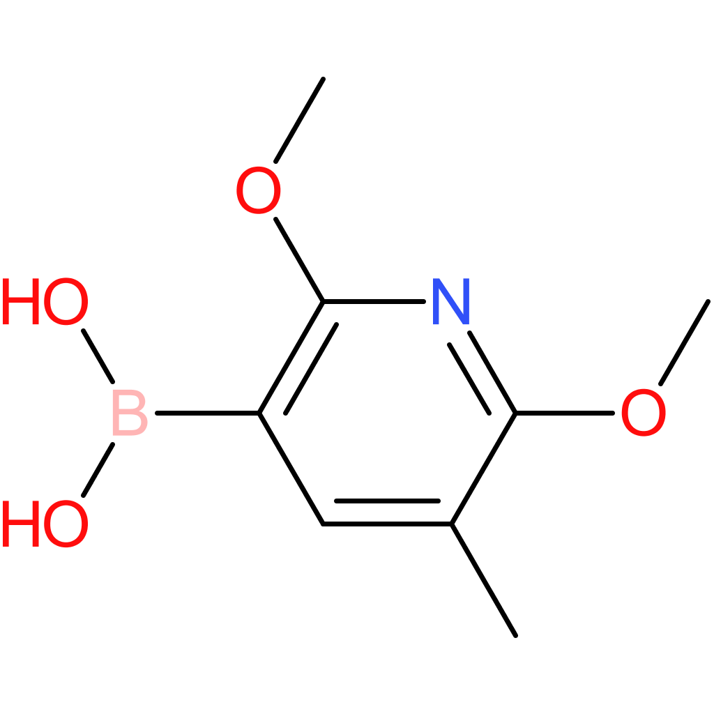 2,6-dimethoxy-5-methylpyridine-3-boronic acid