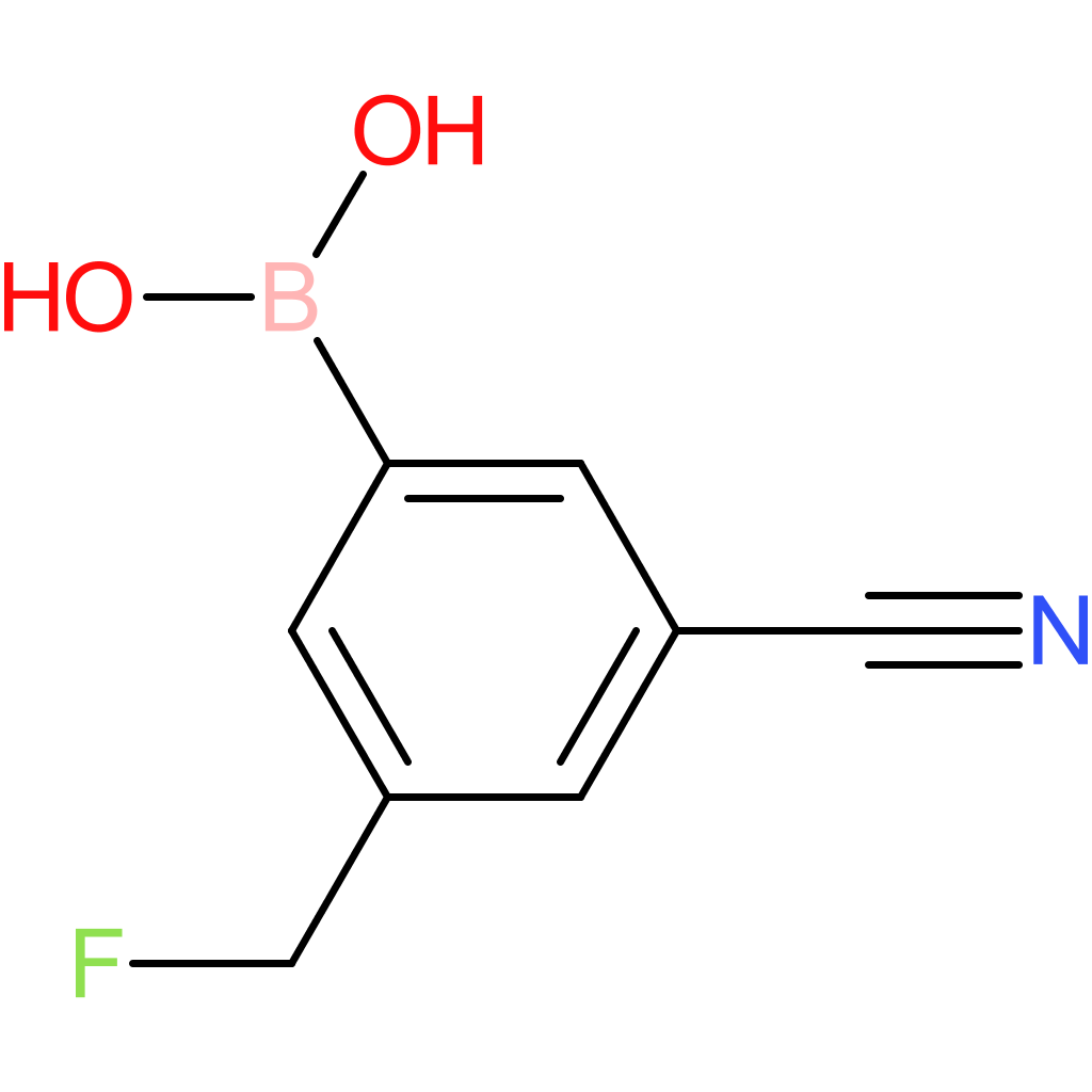 (3-cyano-5-(fluoromethyl)phenyl)boronic acid