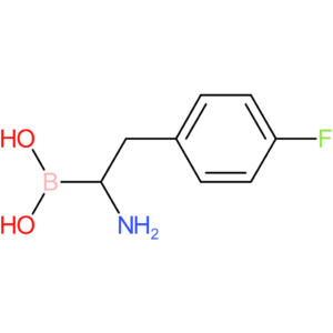 1-amino-2-(4-fluorophenyl)ethylboronic acid