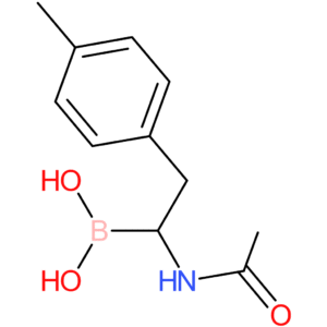 1-acetamido-2-p-tolylethylboronic acid