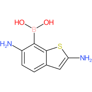 (2,6-diamino-1-benzothiophen-7-yl)boronic acid