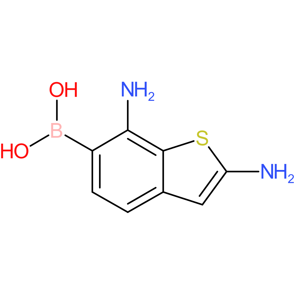 2,7-diaminobenzothiophene-6-boronic acid