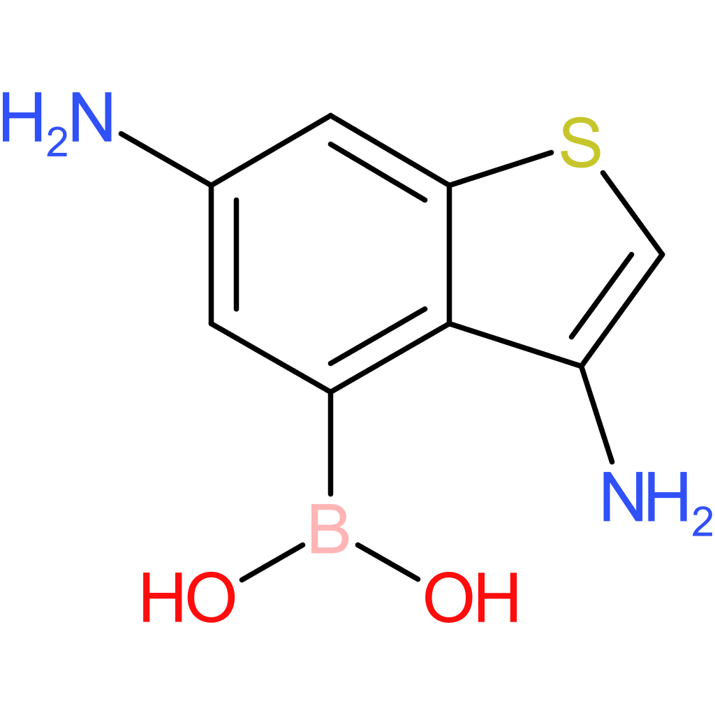 3,6-diaminobenzothiophene-4-boronic acid